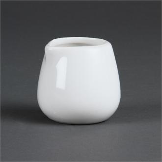 Olympia C205 Whiteware Cream and Milk Jugs 228ml 8oz