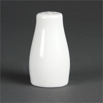 C214 Olympia Whiteware Pepper Shakers 90mm