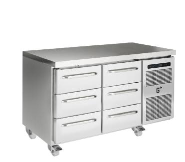 Gram Professional 6 Drawer Gastro Counter Chiller