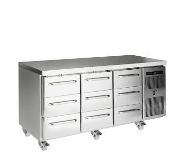 Gram Professional 9 Drawer Gastro Counter Chiller