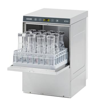 Maidaid C352 350mm Commercial Undercounter Glasswasher - Gravity Waste
