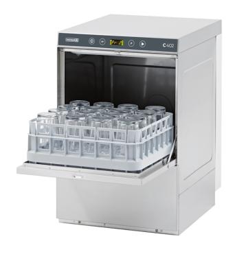 Maidaid C402 400mm Commercial Undercounter Glasswasher, Gravity Waste