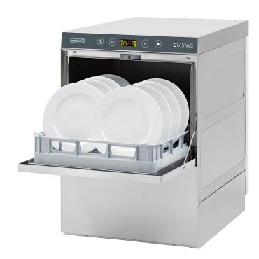Maidaid C615WS 500X600mm Commercial Undercounter Dishwasher with an Integrated Softener