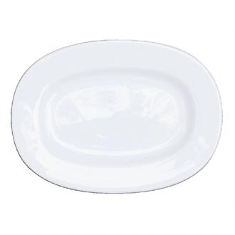 C718 Churchill Alchemy Rimmed Oval Dishes 280mm