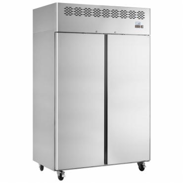 Interlevin CAR1250 Gastronorm Solid Door Stainless Steel Refrigerator