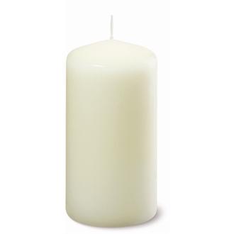CB020 Ivory Pillar Tall 5inch Candle
