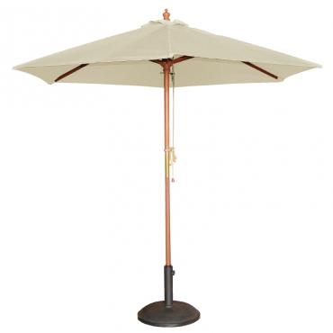 Bolero CB513 Round Parasol 2.5m Diameter Cream 