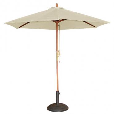 CB516 Bolero Round Parasol 3m Diameter Cream. 