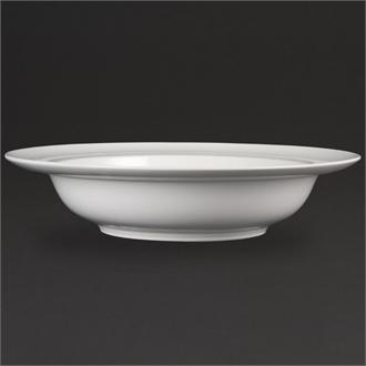 CB695 Olympia Whiteware Wide Rim Bowls 384mm