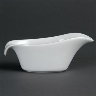 CB707 Olympia Whiteware Gravy Boats 85ml 3oz