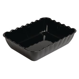 CB749 Kristallon Large Black Salad Crock