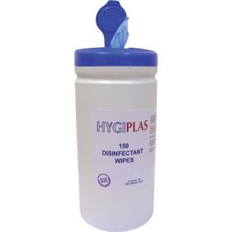 Hygiplas CC197 Surface Disinfectant Wipes 150