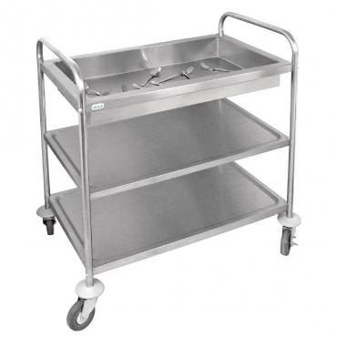 Vogue CC365 Deep Tray Clearing Trolley