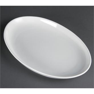CC891 Olympia French Deep Oval Plates 365mm pack of 2 only.