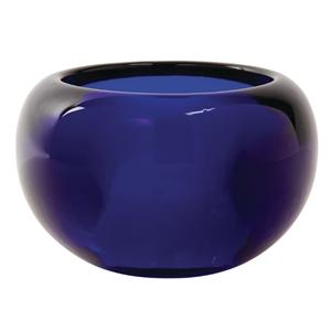 Olympia Blue Glass Tealight Holder (Box of Six)- CC904  