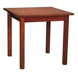 CD197 Wooden Dining Table Walnut Finish 690mm