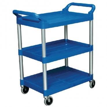 Rubbermaid CD200 Compact Utility Trolley Blue. 