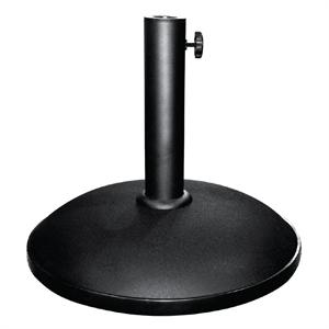 Bolero CD213 Outdoor Umbrella Concrete Base - Black