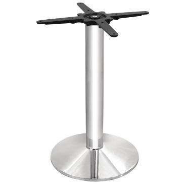 Bolero Round Tulip Table Base Chrome - CD214