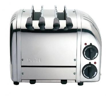 Dualit 2 Slice Vario Sandwich Toaster Polished Finish CD367.