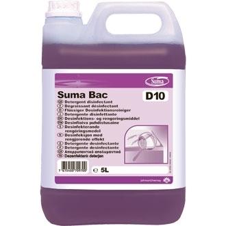 Suma CD517 Bac D10 Cleaner and Sanitiser (2 x 5Ltr)