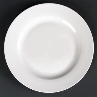 CD623 Lumina Wide Rim Round Plates 200mm