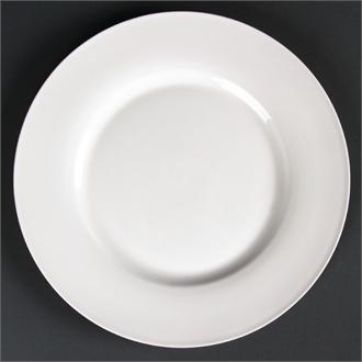 CD624 Lumina Wide Rim Round Plates 230mm