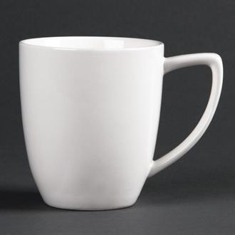 CD649 Lumina Fine China Latte Mugs 350ml 12oz