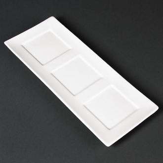 CD661 Lumina Fine China Platters 300x 120mm