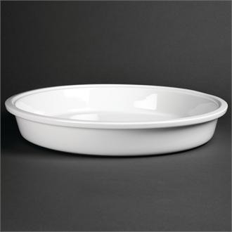 CD710 Olympia Whiteware Round Dish 3.7Ltr