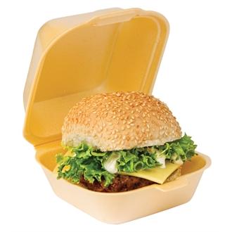 CD935 Standard Foam Clamshell Burger Boxes x 500