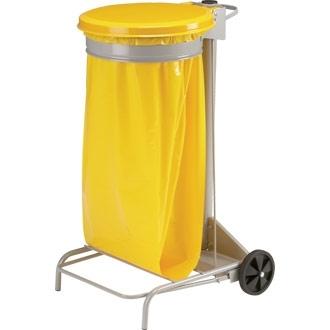CE013 Rossignol Collecroule Mobile Sack Trolley Yellow