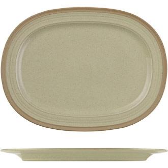 CE036 Churchill Igneous Stoneware Oval Plates 355mm