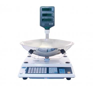 CE055 CAS Retail Scales With Scoop 15kg