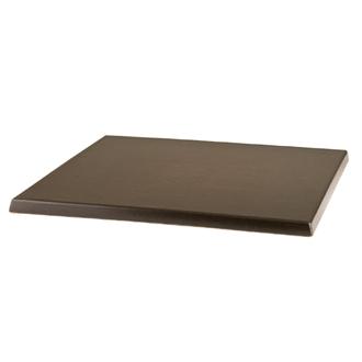 CE160 Werzalit Square Table Top Wenge 600mm