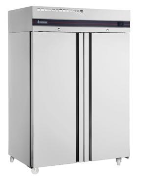 Inomak CE2140CR Heavy Duty 2 Door Upright Storage Refrigerator