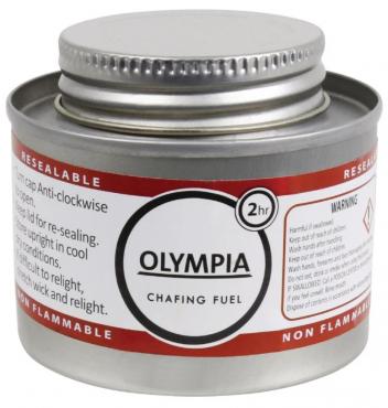 Olympia CB733 Gel Chafing Fuel (Pack of 12 x2 Hour Tins)