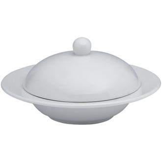 CE708 Elia Glacier Fine China Covered Butter Dishes 115mm