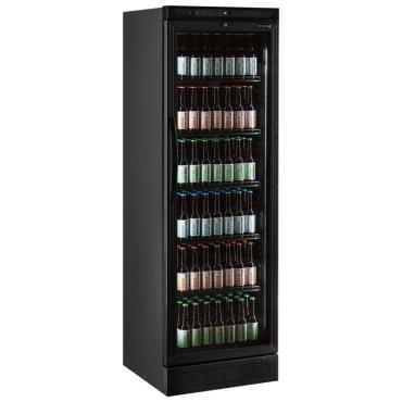 Tefcold CEV425 Black Upright Display Fridge 