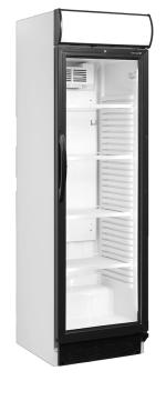 Tefcold CEV425CP White Glass Door Merchandiser