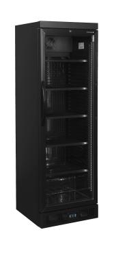 Tefcold CEV435 Black Glass Door Merchandiser