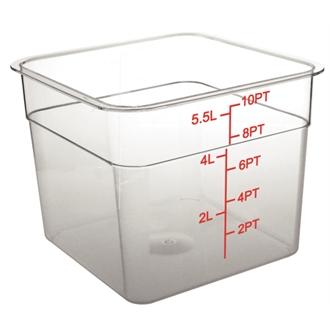 CF022 Polycarbonate Square Storage Container 5.5Ltr