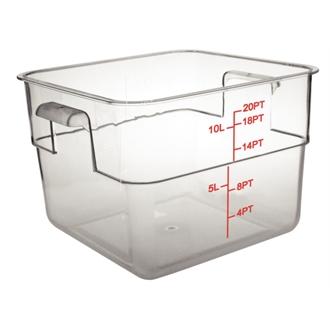 CF024 Polycarbonate Square Storage Container 10Ltr