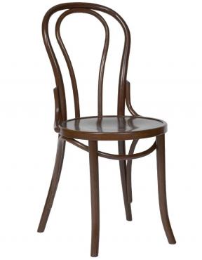 CF139 Bentwood Bistro Sidechair Walnut Finish (Pack Of 2)