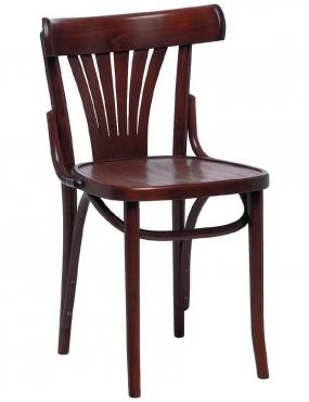 CF143 Bentwood Bistro Sidechair Walnut 460mm (Pack Of 2)