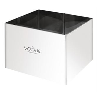 CF167 Vogue Square Mousse Rings 8x8cm Extra Deep 