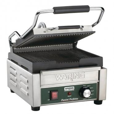 Waring CF230 Single Ribbed Panini Grill