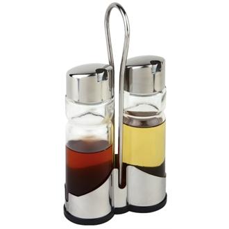 CF296 Oil and Vinegar Cruet Set and Stand