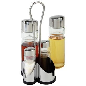 CF297 Complete Cruet Set and Stand