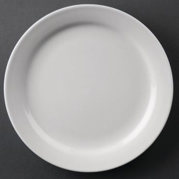 Athena Hotelware Narrow Rimmed Plates 226mm CF363